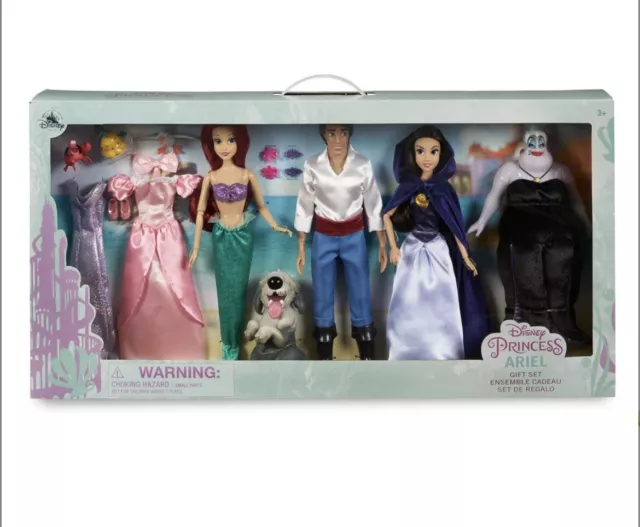 Disney Store The Little Mermaid Gift Set