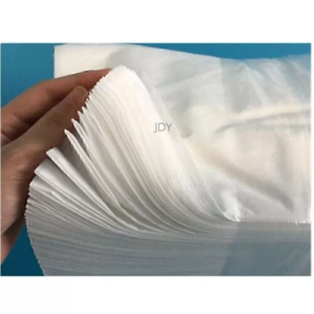 Confezione da 100 lenzuola massaggianti monouso in pile copriletto 80x180 cm bianco DE M6V6 H1 3
