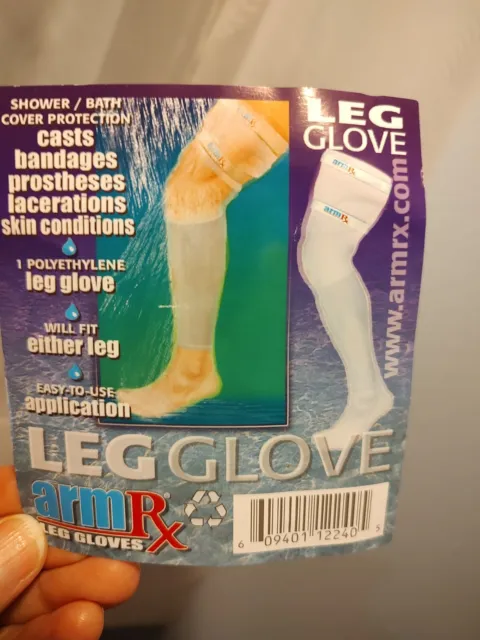 Guante ARM LEG RX, protección de ducha/baño