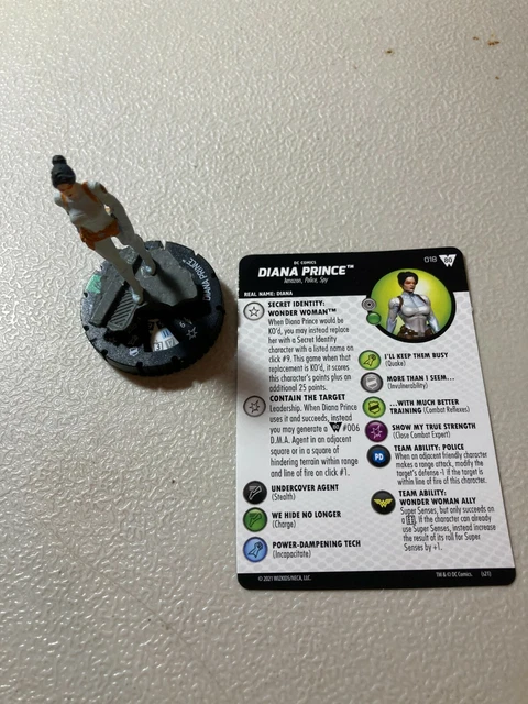 Wizkids DC Heroclix Wonder Woman 80th Anniversary #018 Diana Prince