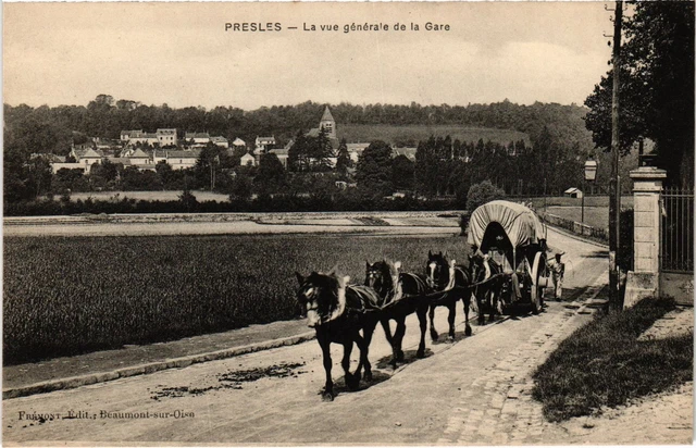 CPA Pontoise vue generale de la Gare (1319715)