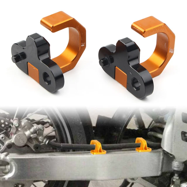 Motor Rear Brake Line Hose Snap Clamp Fit Suzuki DR650SE RM250 DRZ400S DRZ400SM
