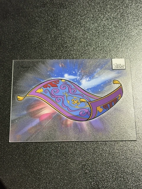 2026 TOPPS DISNEY Neon Magic Carpet Ride MCR-1 Acetate SSP Aladdin $106 ...