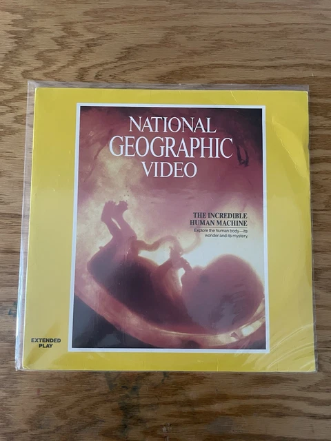NATIONAL GEOGRAPHIC VIDEO: THE INCREDIBLE HUMAN MACHINE Laserdisc LD ...