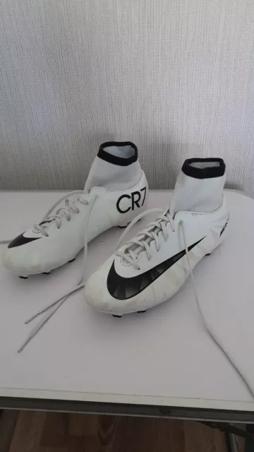 Nike Mercurial CR7 Sock Junior Football Boots Uk 5 Eu 38 Preowned