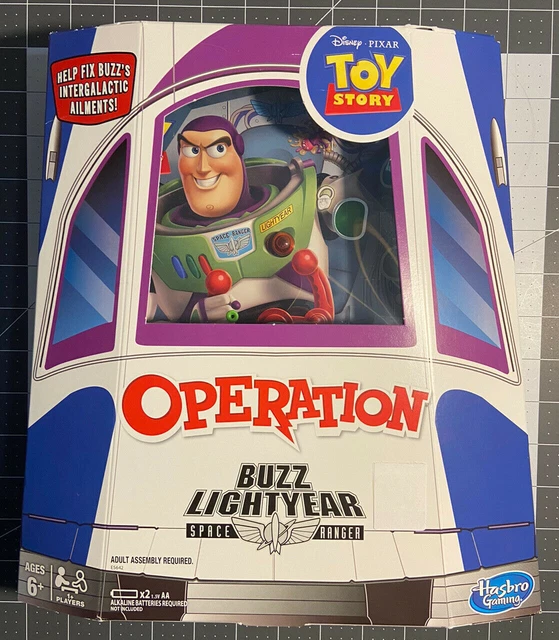 DISNEY PIXAR TOY STORY 3 BUZZ LIGHTYEAR OPERATION BOARD GAME New sealed