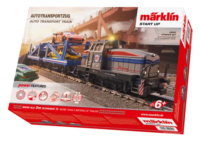 Märklin 29952 Startup Startpackung Autotransportzug m. Diesellok DHG 500 NEU OVP