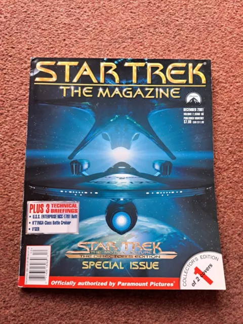 Star Trek. The Magazine. The Motion Picture Special Issue. Dec 2001. OOP