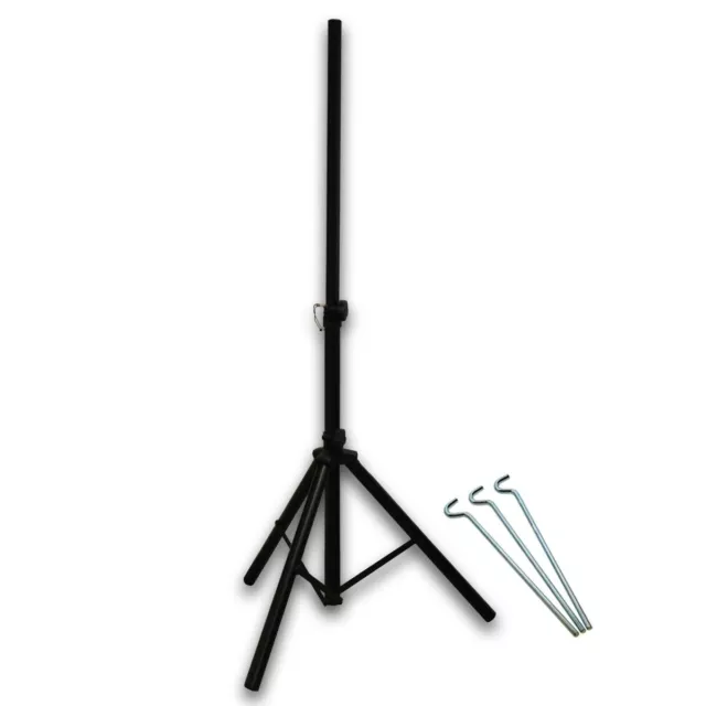 Dreibein Stativ ALU 120cm SAT-Antenne Camping Balkon Tripod Mast Ständer Heringe