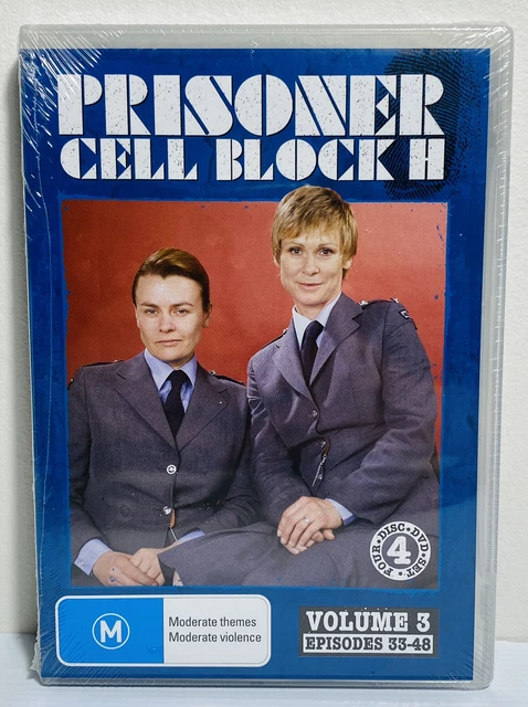 New ~ Prisoner Cell Block H Volume 3 Episodes 33-48 DVD ~ 1980s Australian TV R4