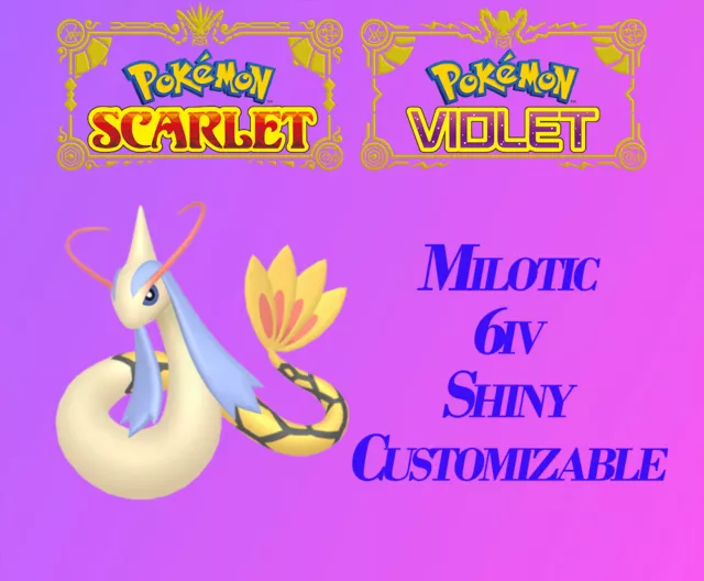 Pokemon Scarlet and Violet 🌟 BUY 2 GET 2 FREE SHINY/NON SHINY POKEMON 6IV