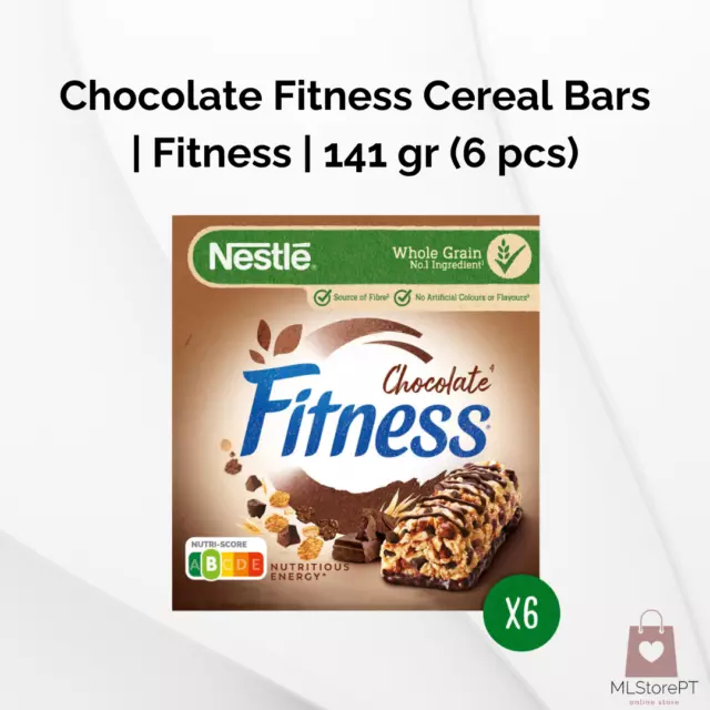 Chocolate Fitness Cereal Bars | Fitness | 141 gr (6 pcs)