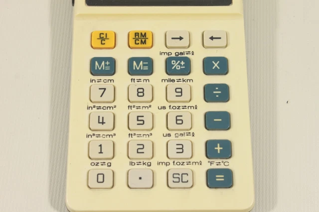 Canon Palmtronic LE-83 Calculatrice Vintage Année 1973