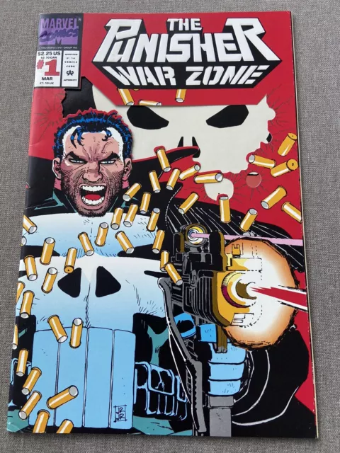 The Punisher War Zone Comic Book Vol 1 # 1 Marvel Comics 1992