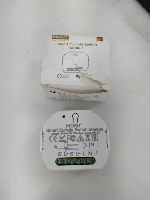 Módulo de interruptor enrollable inteligente MOES Wlan Alexa