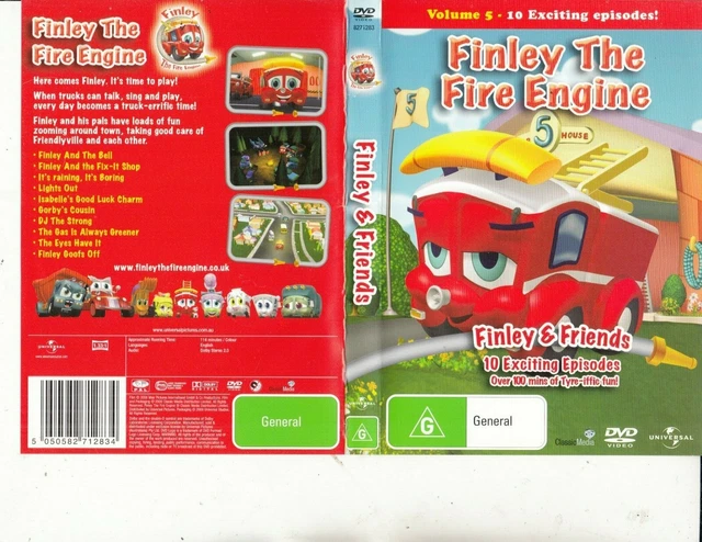 FINLEY THE FIRE Engine-Vol 5-Finley and Friends-[10 Episodes]-Animated ...