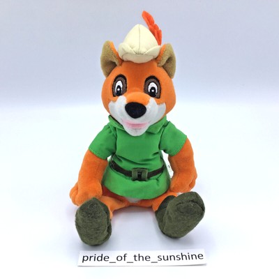 robin hood fox plush