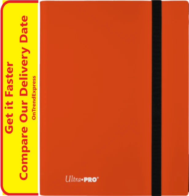 Trading Card Binder Ultra Pro Eclipse Binder - Holds 160 Trading Cards, 20 Pages, 4 Pockets Each, Black Vault X Binder 4 Pocket