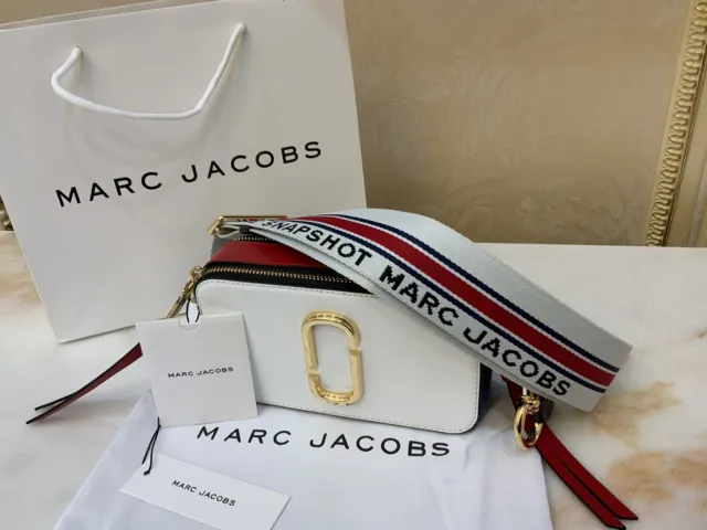 MARC JACOBS SNAPSHOT Small Camera Bag Coconut Multi 100% AUTHENTIC NWT  $235.00 - PicClick