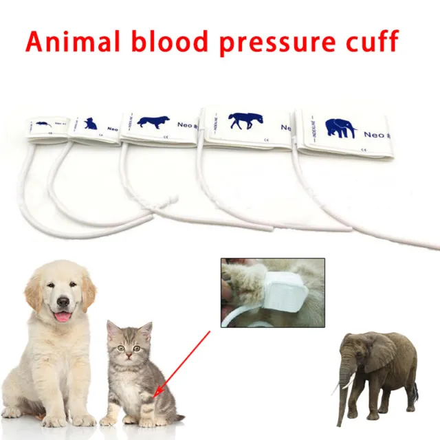 Manguito de presión arterial desechable para uso de mascotas nuevo en caja para gato perro veterinario