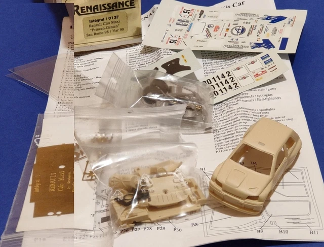Kit Monté Minichamps 1/43 BMW 320 Gr.5 N°11, Junior Team, Nürburgring 1977, Cheever