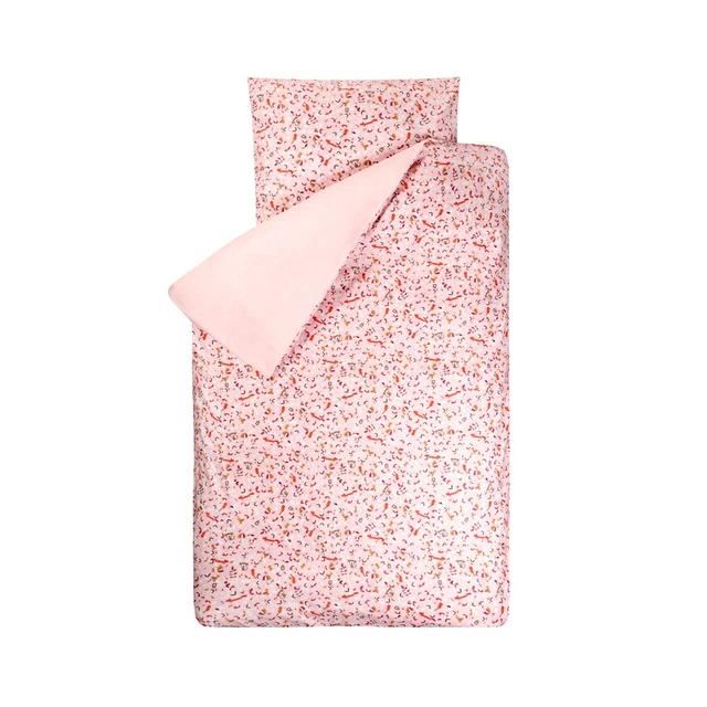 Ropa de cama infantil Bink Sofie animales rosa 100 x 135