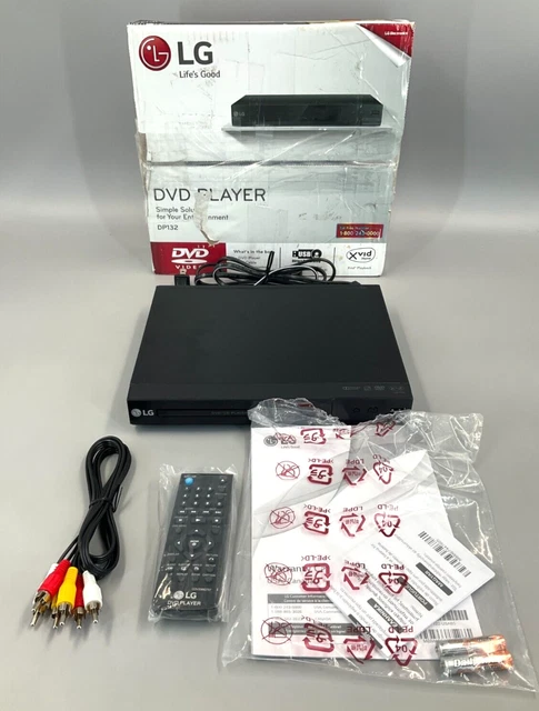 LG - DVD Player with USB Direct Recording DP132 ️️ ️️ NEW! OPEN BOX ...