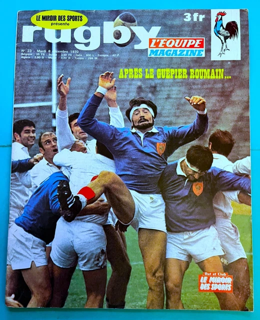 L'EQUIPE - HORS-SERIE RUGBY ET DE 10 GRAND-CHELEM XV DE FRANCE (MARS