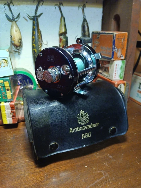 VINTAGE 1974 ABU AMBASSADEUR 6000 C Baitcasting Fishing Reel With