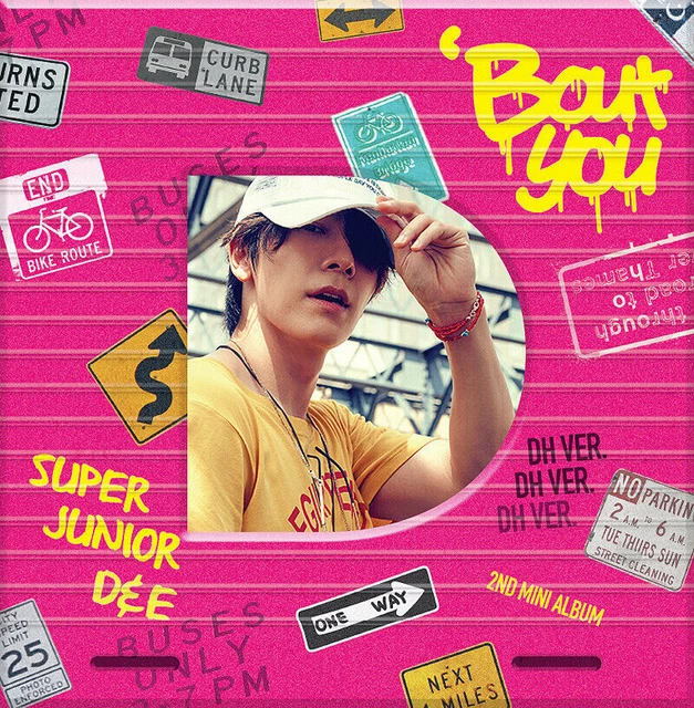 SUPER JUNIOR D&E [BOUT YOU] 2nd Mini Album DONGHAE CD+Book+Card DONGHAE EUNHYUK