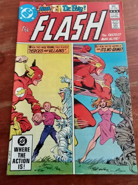 Flash #308 Apr 1982 (FN)  Bronze Age