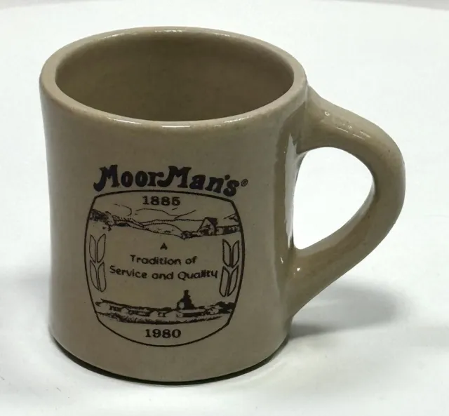 Vintage MoorMan's 1885-1980 Collector Stoneware Coffee Mug - VOLUME DISCOUNT