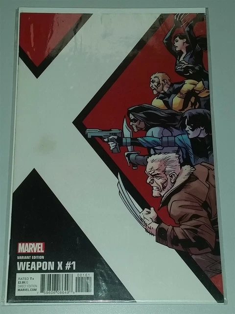 Weapon X #1 Variant Marvel Comics June 2017 Nm+ (9.6 Or Better)