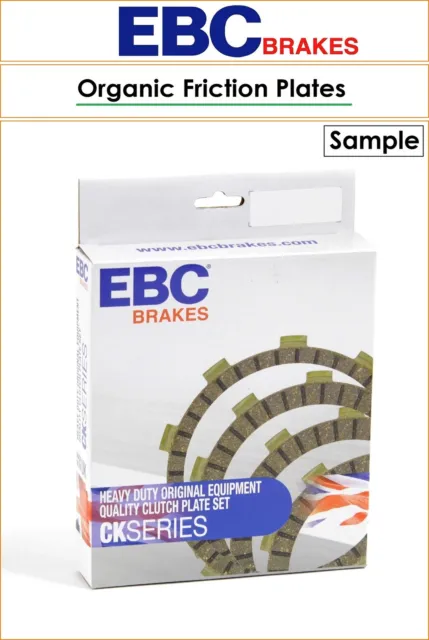 Yamaha DT 50 MX 1980-1995 [EBC CK Clutch Friction Plates] [OEM Style]