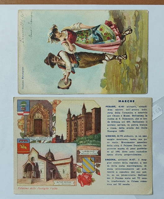Regione Marche-Costumi-Lotto 2 Cartoline-C3-168
