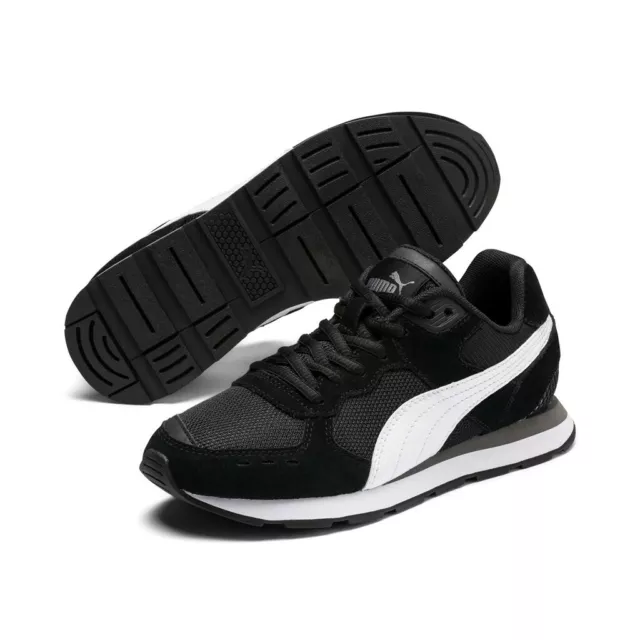 Puma Vue Jr Femmes Enfants Unisexe Chaussures Baskets Retro 369539 Noir