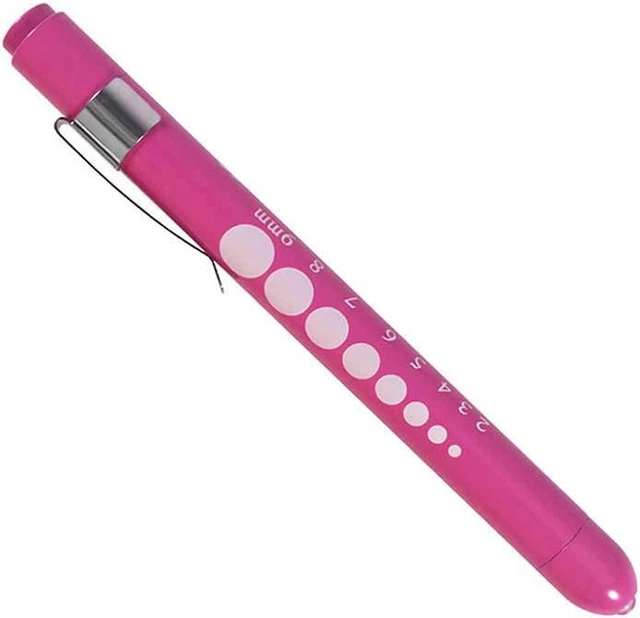 Aokin Medical Pen Light for Nurse Doctor, Reusable LED Medical Penlight with and