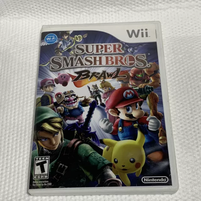 Super Smash Bros. Brawl Nintendo Wii 2008 Complet