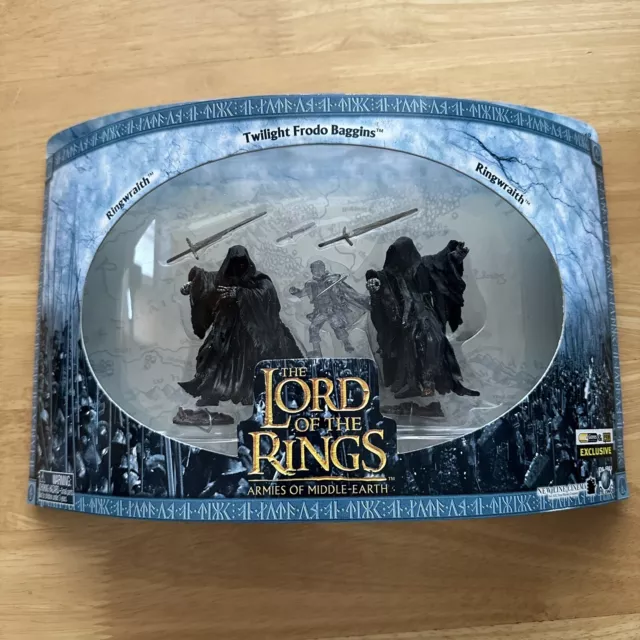 New Sealed - Lord Of The Rings Armies Of Middle-Earth Ringwraiths Figures