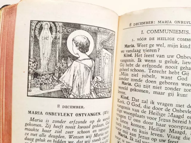 rar, Offering with the Priest, the Children's Missal (Dutch) /Leather/ (1937)
