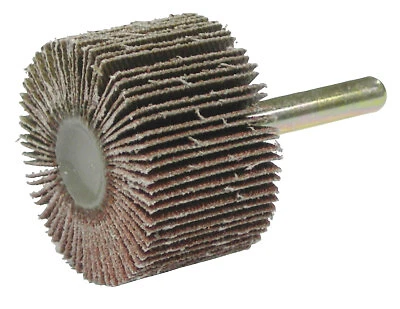 Tiger Mounted Flap Wheels, 1 1/2 In, 80 Grit, 25,000 Rpm Weiler 52010