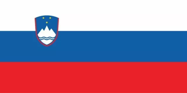 LARGE 5ft X 3ft SLOVENIA/SLOVENIAN FLAG PARADES,SPORTS EVENTS ETC