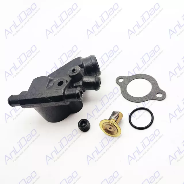 Thermostat Housing New OMC Volvo Penta V6 V8 3850360, 0987716, 0985880, 0986292 Thermostat Housing New OMC Volvo Penta V6 V8 3850360, 0987716, 0985880, 0986292