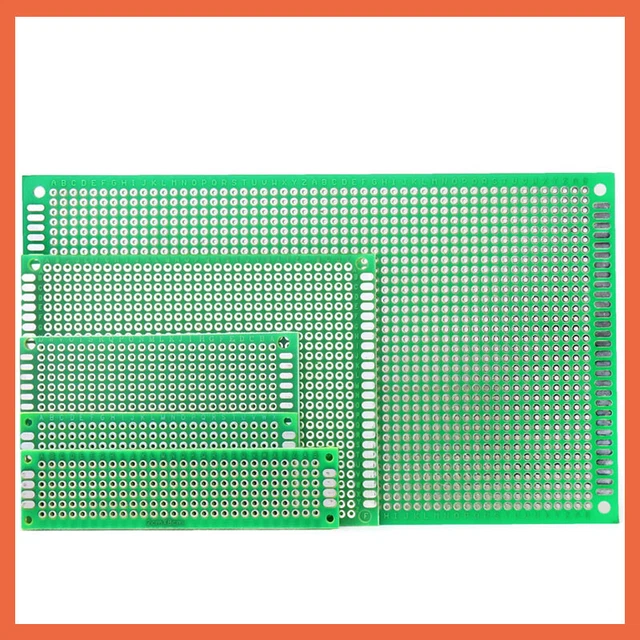 Schede PCB Universali 10 Pezzi | 8.5x20 Cm | Fori 2.54 Mm | Per Fai-da-te E Prototipi - Foto 2
