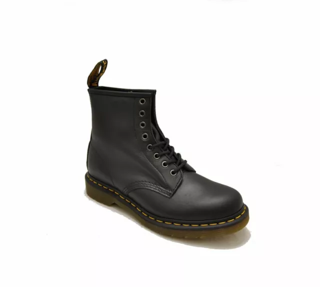 Men's Shoes Dr. Martens 1460 8 Eye Leather Boots 11822002 BLACK NAPPA