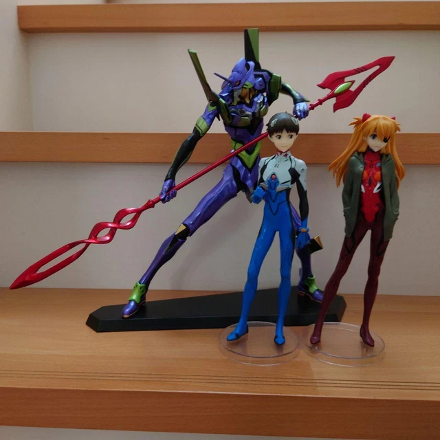Evangelion Ichibankuji figure lot of 3 /Unit 01 vs Unit 13/ Unit 01 Shinji Asuka