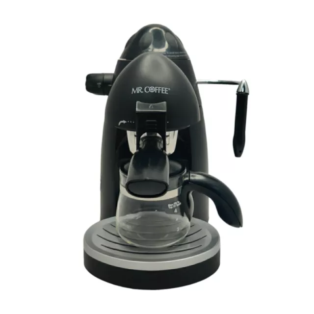 Mr. Coffee Espresso Maker, Stainless Steel and Black, BVMC-ECM260 