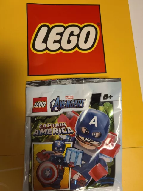 LEGO Marvel Superhero’s Captain America Minifigure Polybag