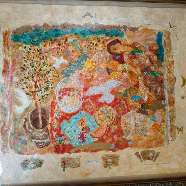 Roy Fairchild "a favored land " Silkscreen Painting limited 242/385