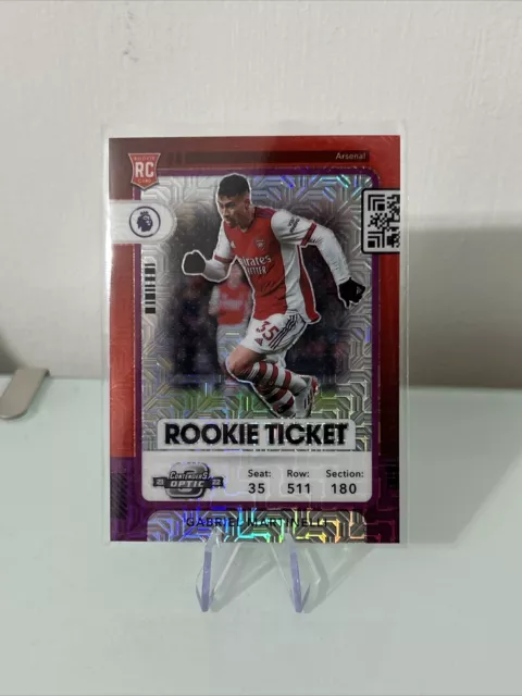 Gabriel Martinelli SP Rookie Ticket Mojo Prizm - Arsenal Brazil